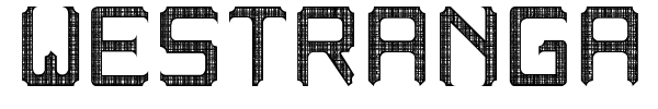 Westranga ST font preview